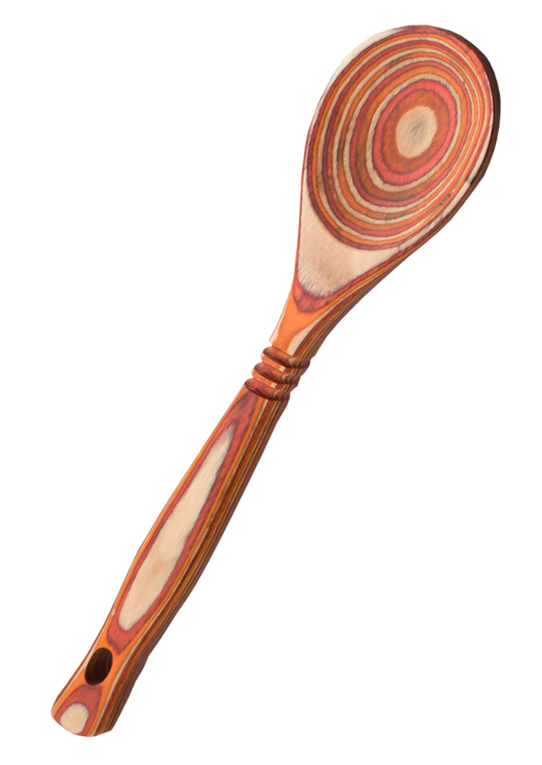 Buy red Island Bamboo 12&quot; Pakka Spoon, Multiple Colors