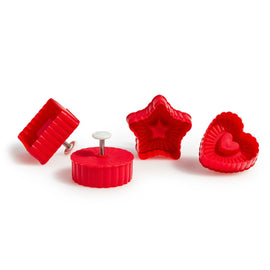 King Arthur Baking Company Thumbprint Cookie Cutters, 4-Piece Set