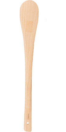 Pacific Merchants 12 Beechwood Wide Curved Spatula