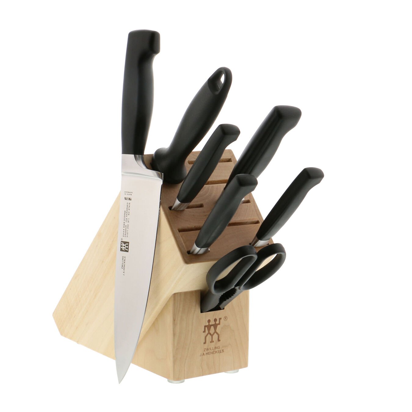 Zwilling Four Star 8pc Knife Block Set
