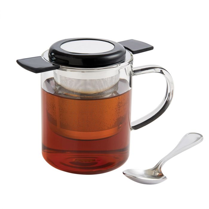 Brew in Mug Tea Infuser w/ Lid
