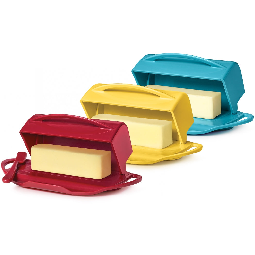 Butterie Butter Dish, Multiple Colors