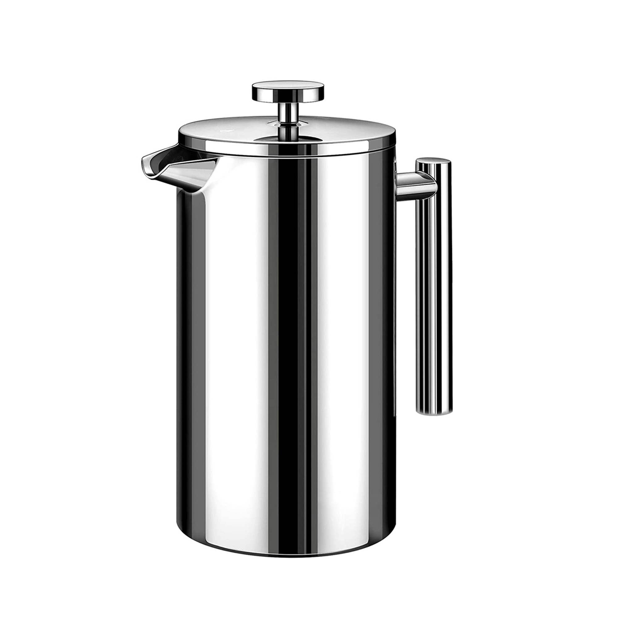 Grosche Dublin Stainless Steel Double Wall Insulated French Press