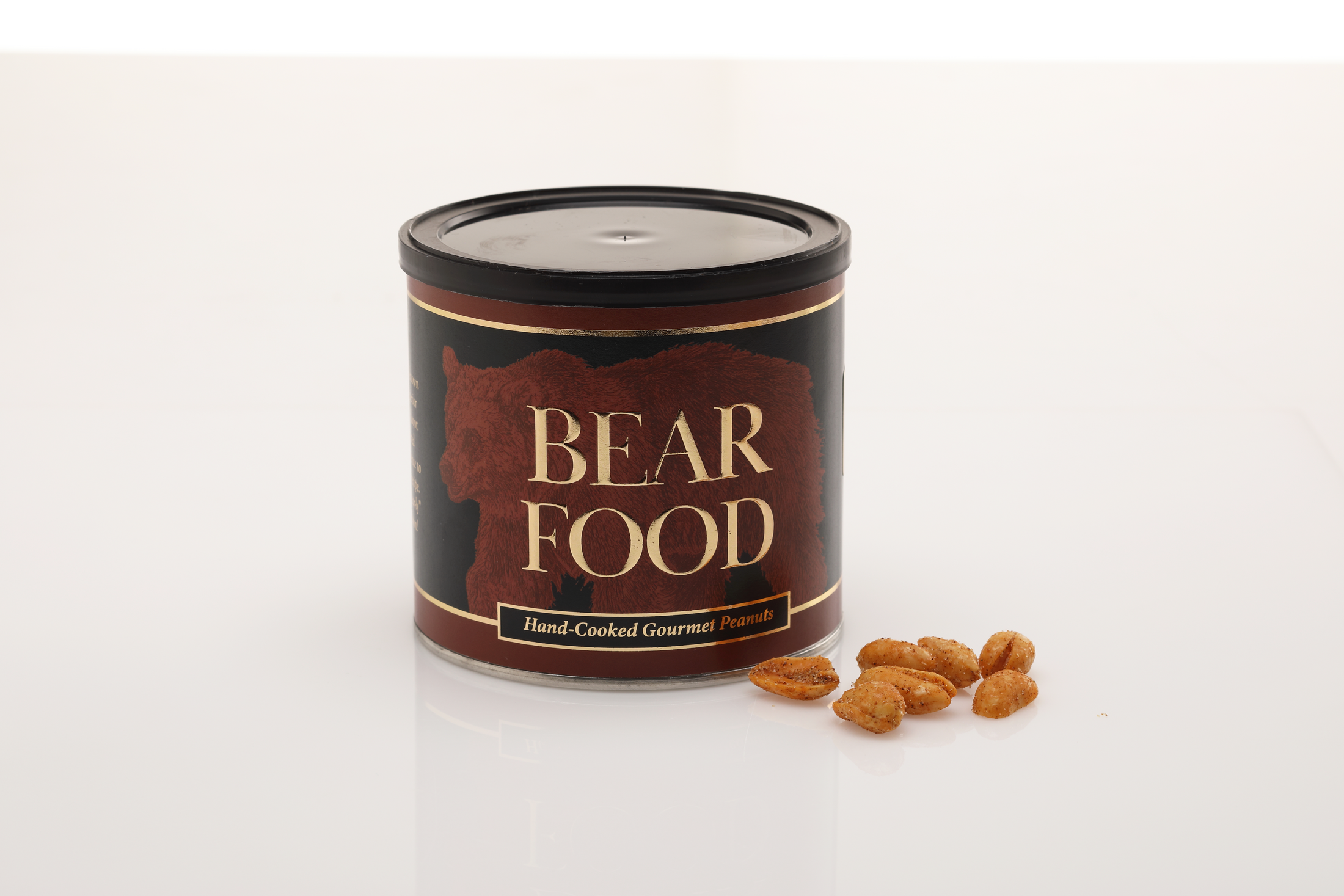 Bear Food Cajun Spiced Gourmet Peanuts, 12oz