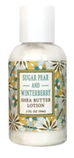 Greenwich Bay Shea Butter Lotion, Sugar Pear & Winterberry, 2 oz