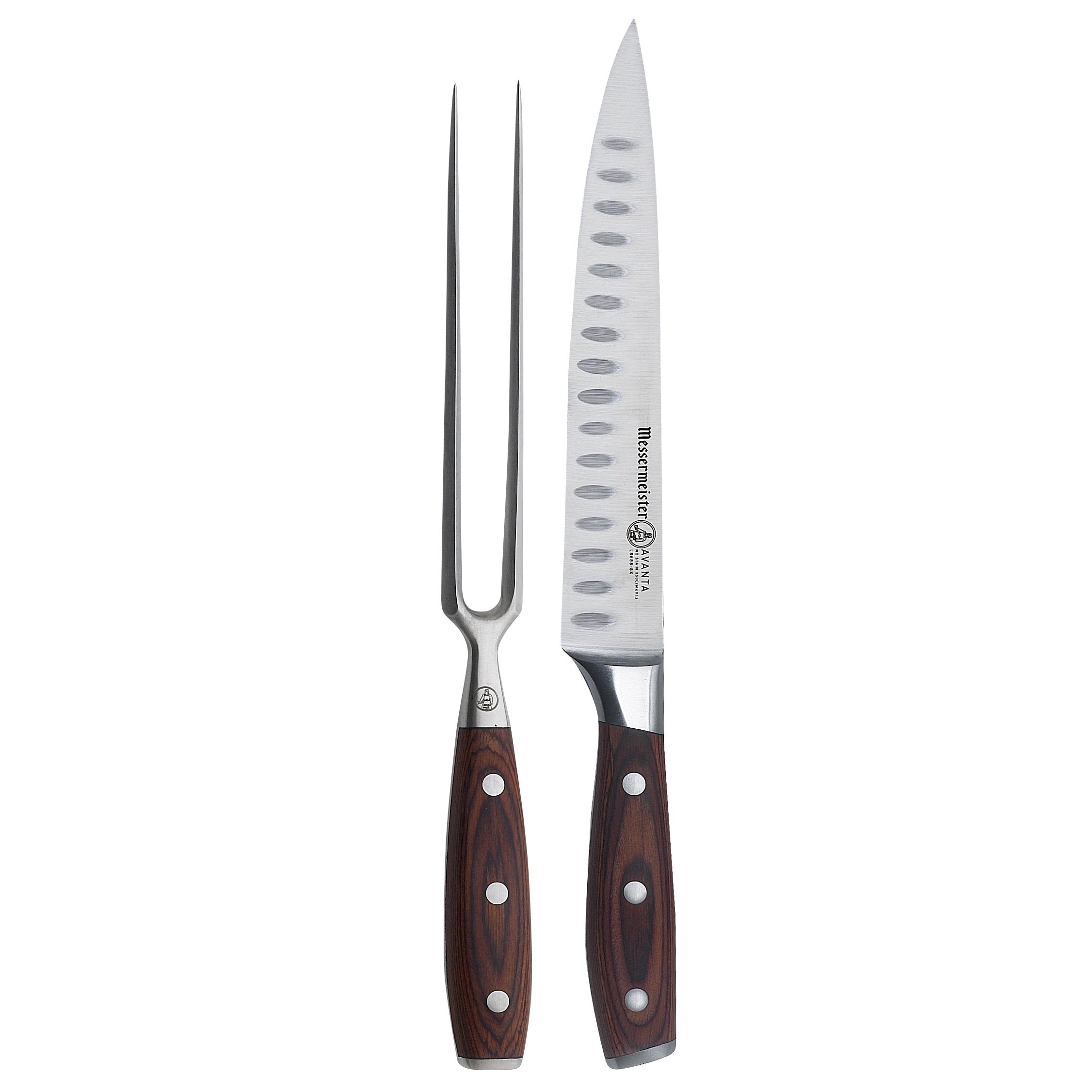 Messermeister Avanta Stainless Steel Fine Edge Steak Knife Set, 4