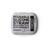 Buy frost GoSili Extra Long Straw Tin