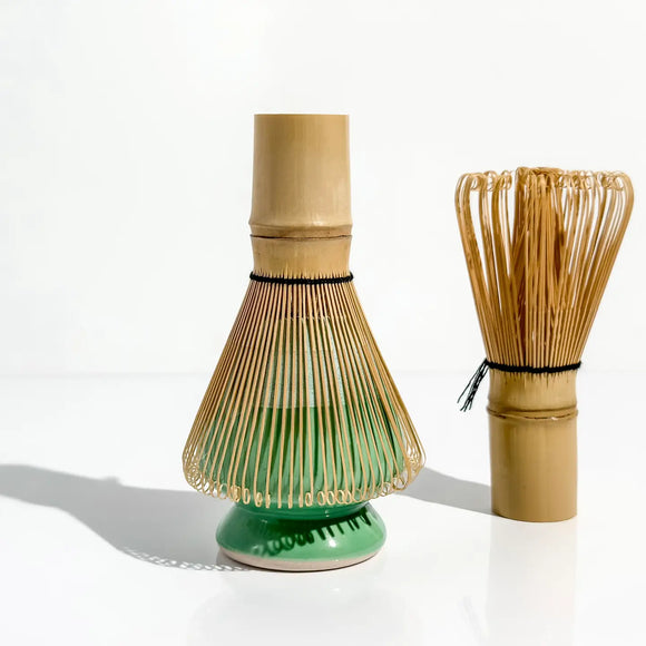 Matcha Nude Bamboo Whisk