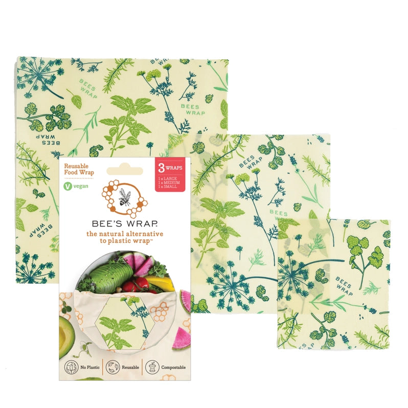 Bee's Wrap Assorted Pack, Multiple Designs