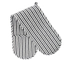 Mrs. Anderson's Baking Cotton Double Oven Mitt, Black