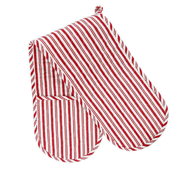 Mrs. Anderson's Baking Cotton Double Oven Mitt, Red