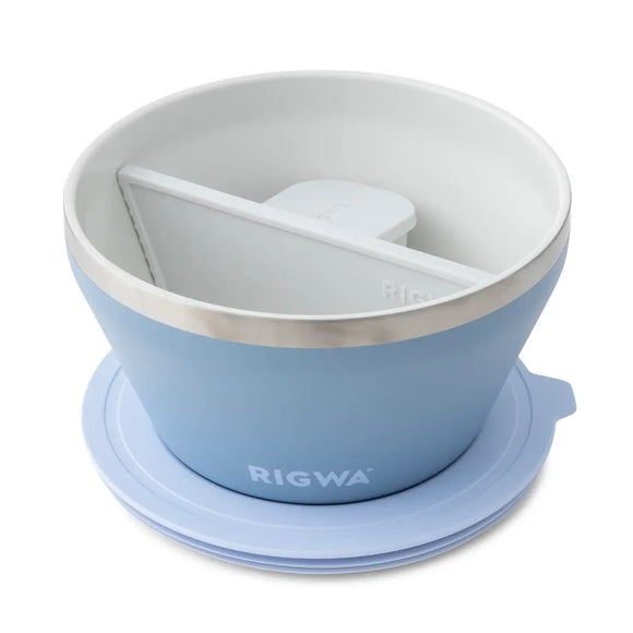 Rigwa SS Insulated Fresh Bowl Kit, 40oz, Cloud
