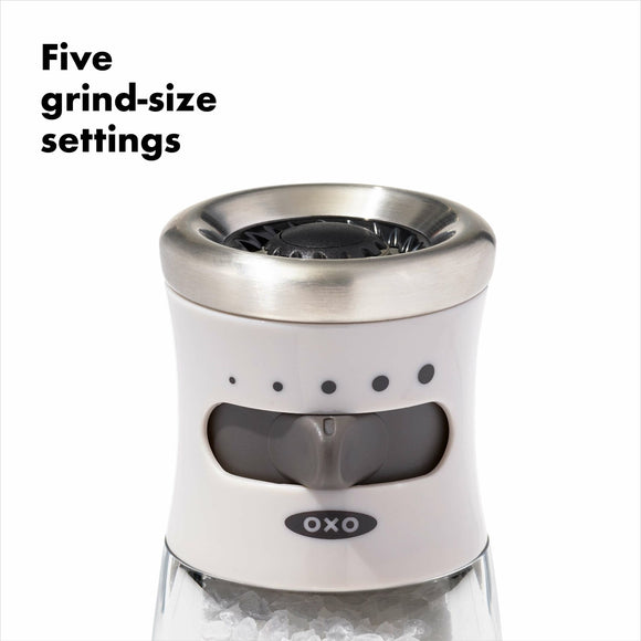 OXO Contoured Mess-Free Salt Grinder