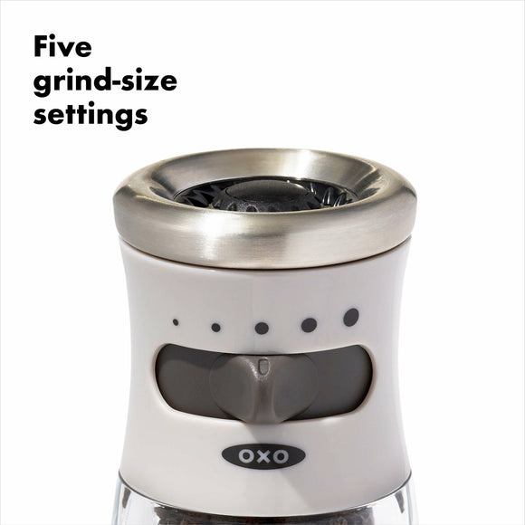 OXO Contoured Mess-Free Pepper Grinder