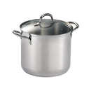 Tramontina Covered Stainless Steel Stock Pot, 12 Qt-4