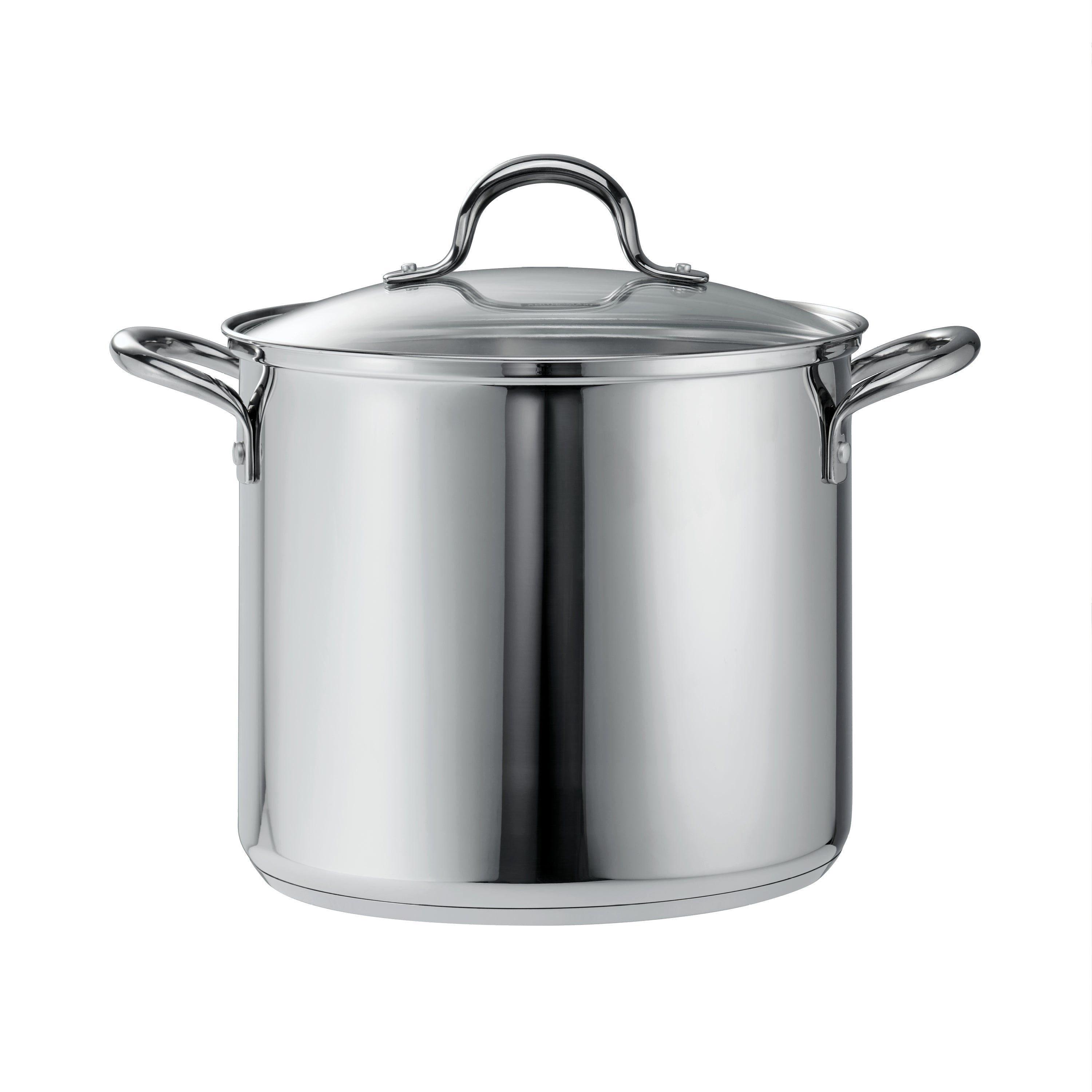 Tramontina Covered Stainless Steel Stock Pot, 12 Qt - Thumbnail 2