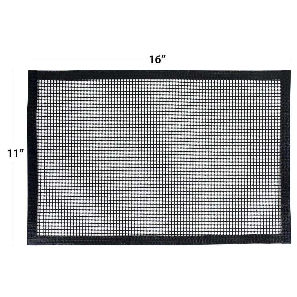 BBQ Butler Grillmatte Aus PTFE – Antihaft-Backgitter Für Mehr Raucharoma, 28x40,6 Cm (2er-Set)