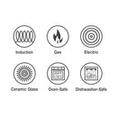 Tramontina Covered Stainless Steel Stock Pot, 12 Qt-3