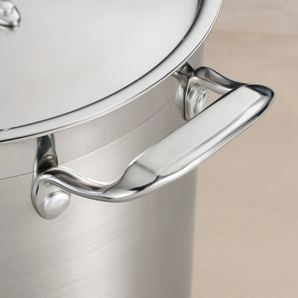Tramontina Tri-Ply 16 Qt Stainless Stock Pot