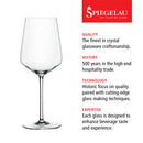 Spiegelau Style Collection White Wine Glass, set of 4-4