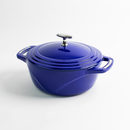Lodge 4.5 Quart USA Enameled Cast Iron Dutch Oven