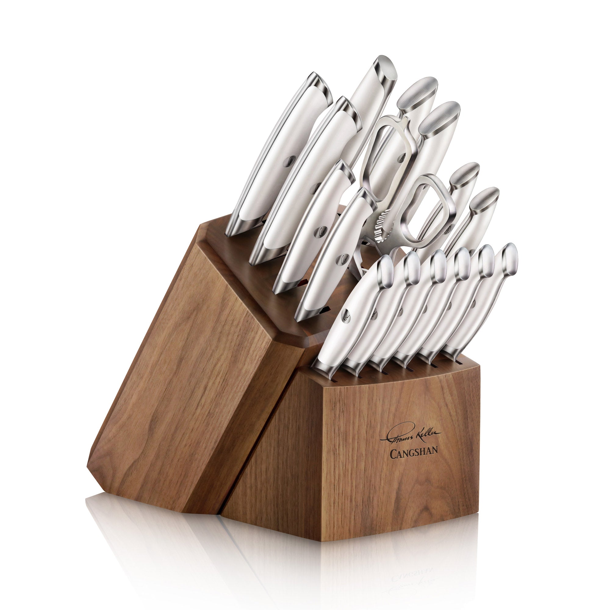 Thomas Keller Signature Collection by Cangshan - White Series 7