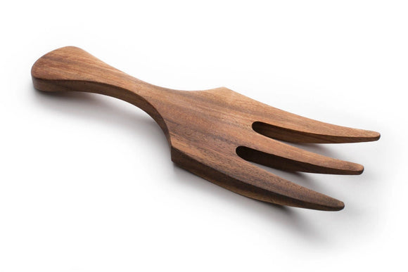 Ironwood Large Fruit and Salad Acacia Utensil Set, 10"