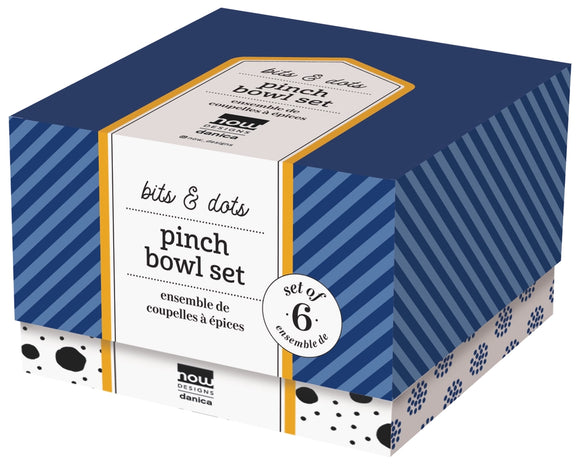 Now Designs Multi-Color Pinch Bowls, Set of 6