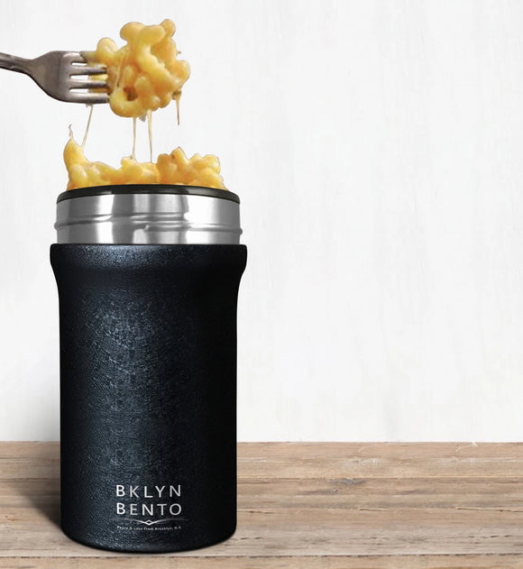 Bklyn Bento Williamsburg Food Jar Large (20oz) + Bamboo Spoon, Multiple Colors