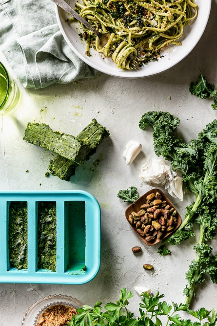 Souper Cubes 1/2 Cup Freezing Tray, Aqua