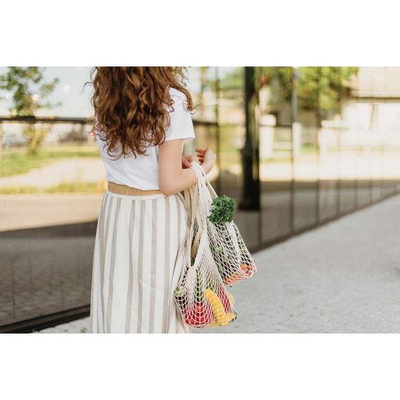 HIC Kitchen Reusable French Market Bags, Set of 2