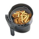 HIC Kitchen Collapsible Silicone Round Air Fryer Basket Liner, 7qt-4