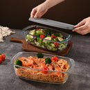 Fox Run Glass Loaf Pans with Lids, Set of 2-9