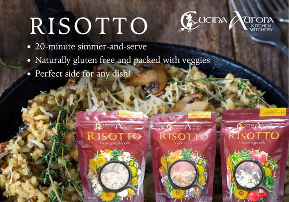 Cucina Aurora Garden Vegetable Risotto, 5 oz