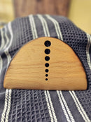 Two Ravens Handmade Wood Dough Scraper & Herb Stripper