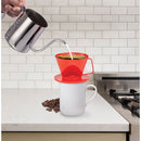 Fino Plastic #1 Pour Over Cone, Red