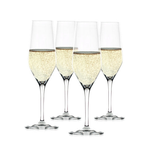 Spiegelau Style Champagne Flute, 8.5 oz, Set of 4