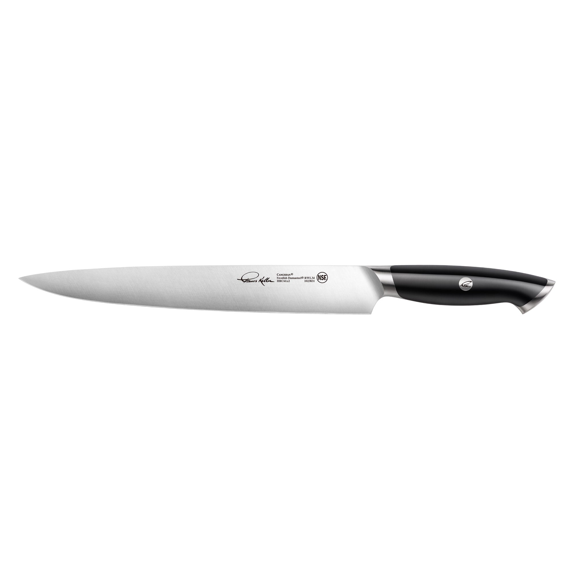 Thomas Keller Signature Collection 10.5" Carving Knife, Black