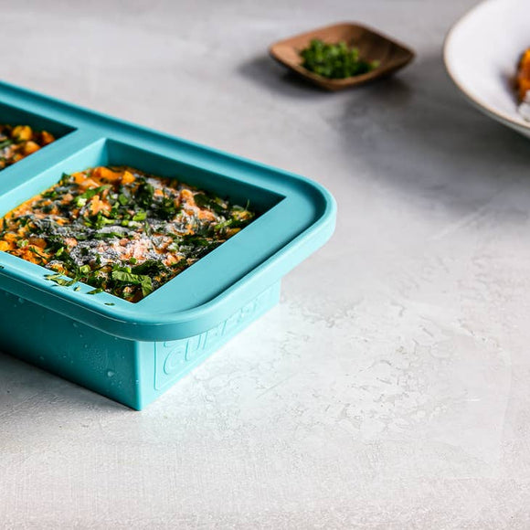 Souper Cubes 2 Cup Freezing Tray, Aqua