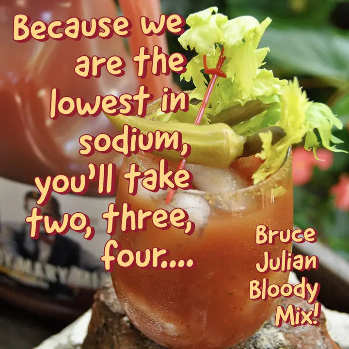 Bruce Julian Bloody Mary Mix, One-Gallon Weekender