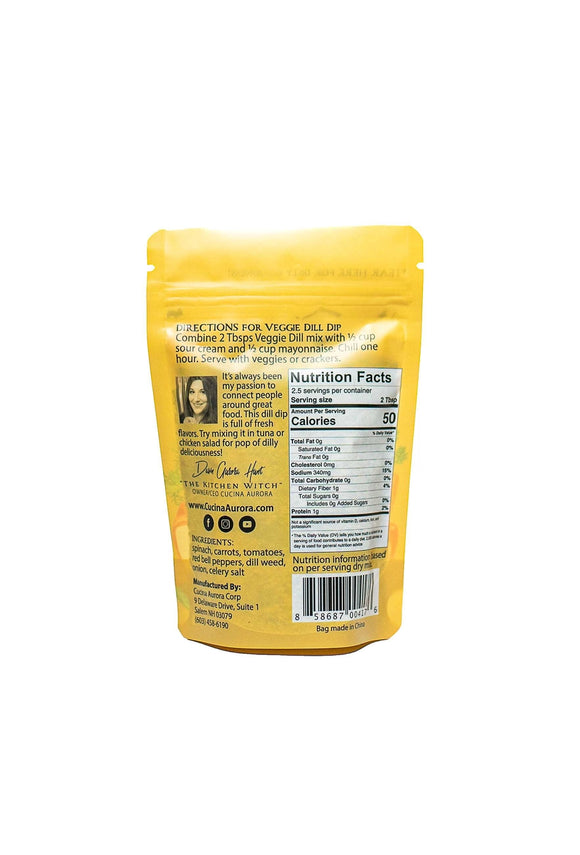 Cucina Aurora Veggie Dill Mix, 2 oz