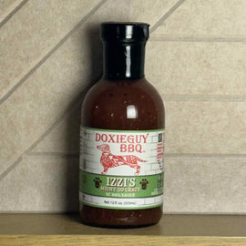 DoxieGuy BBQ Izzi’s Might Go Crazy BBQ Sauce, 12oz