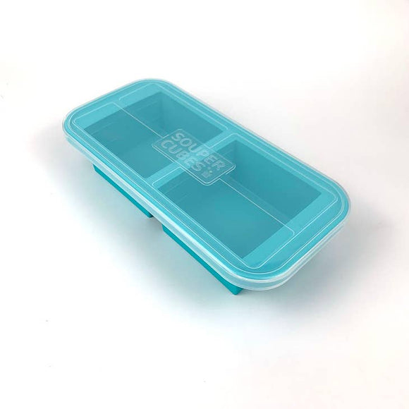 Souper Cubes 2 Cup Freezing Tray, Aqua