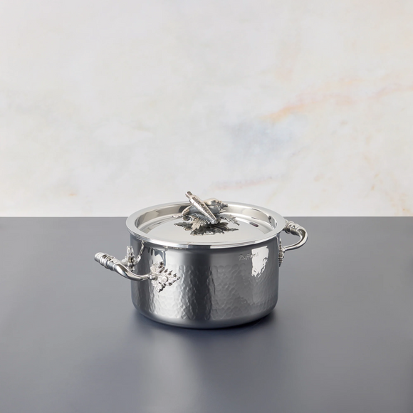 Ruffoni Opus Prima 2 Qt. Small Saucepan (Carrot-Pepper)