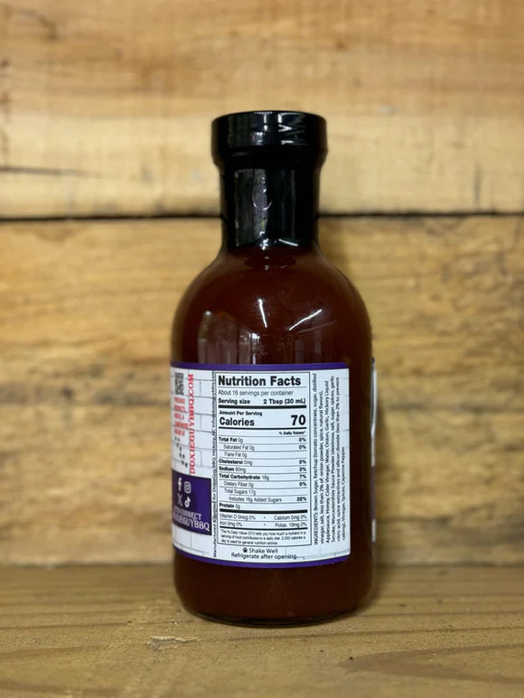DoxieGuy BBQ Reeci's Apple of My Eye BBQ Sauce, 12oz