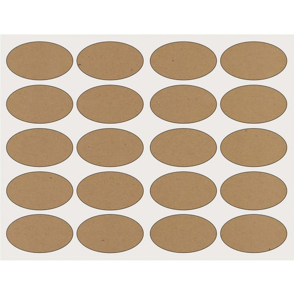Maison du Fromage Unbleached Cheese Paper with 20 Sticker labels