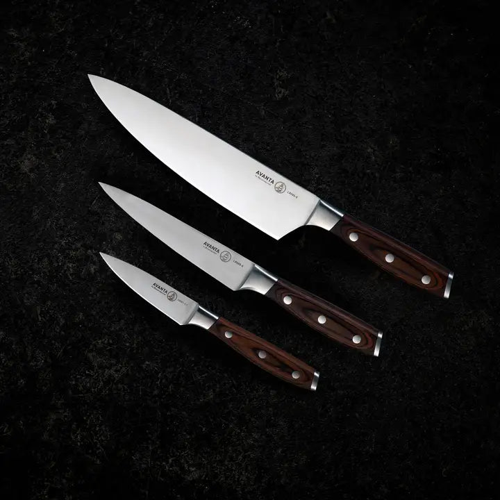 Messermeister Avanta Starter Knife Set, 3pc