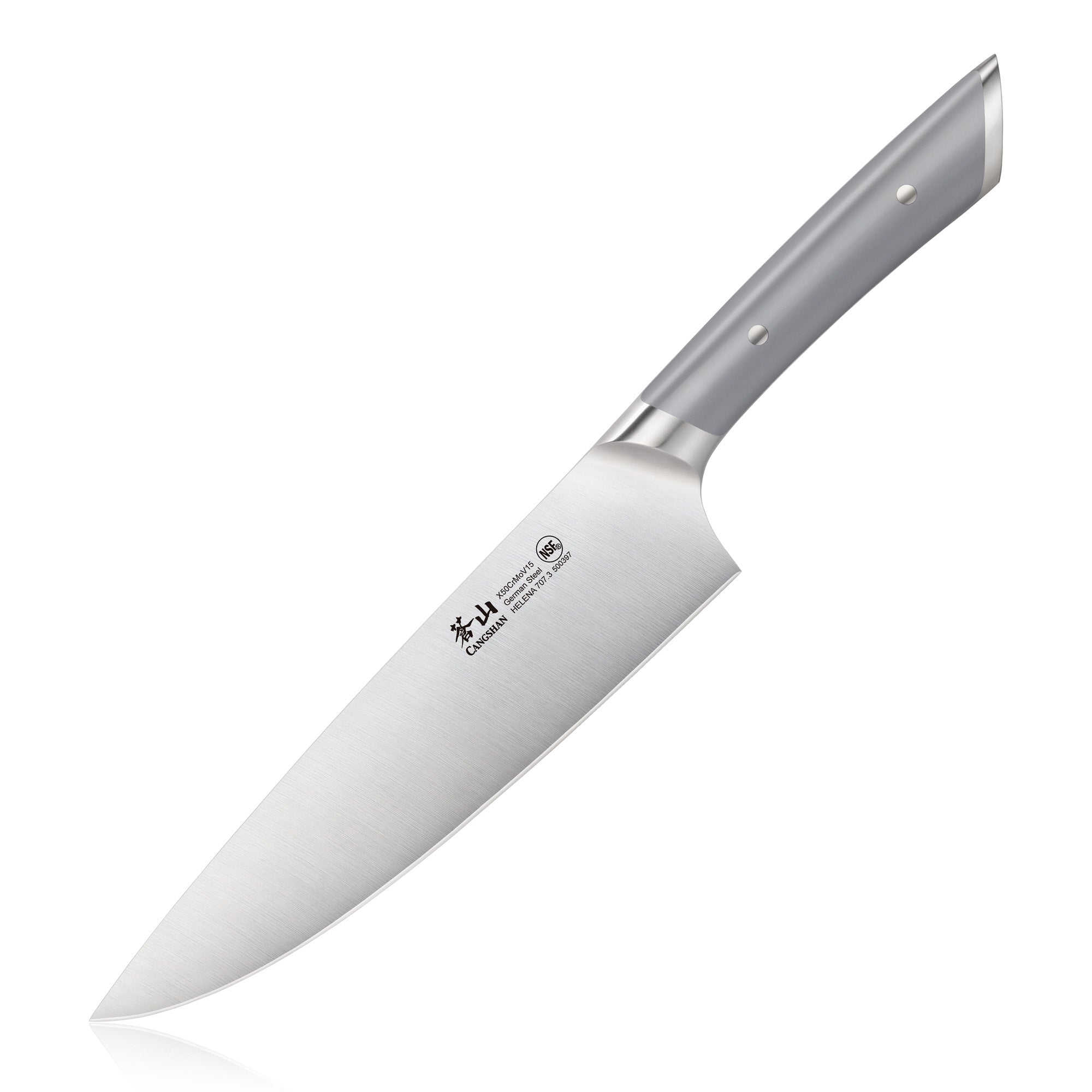 Cangshan Helena 8" Chef's Knife, Gray