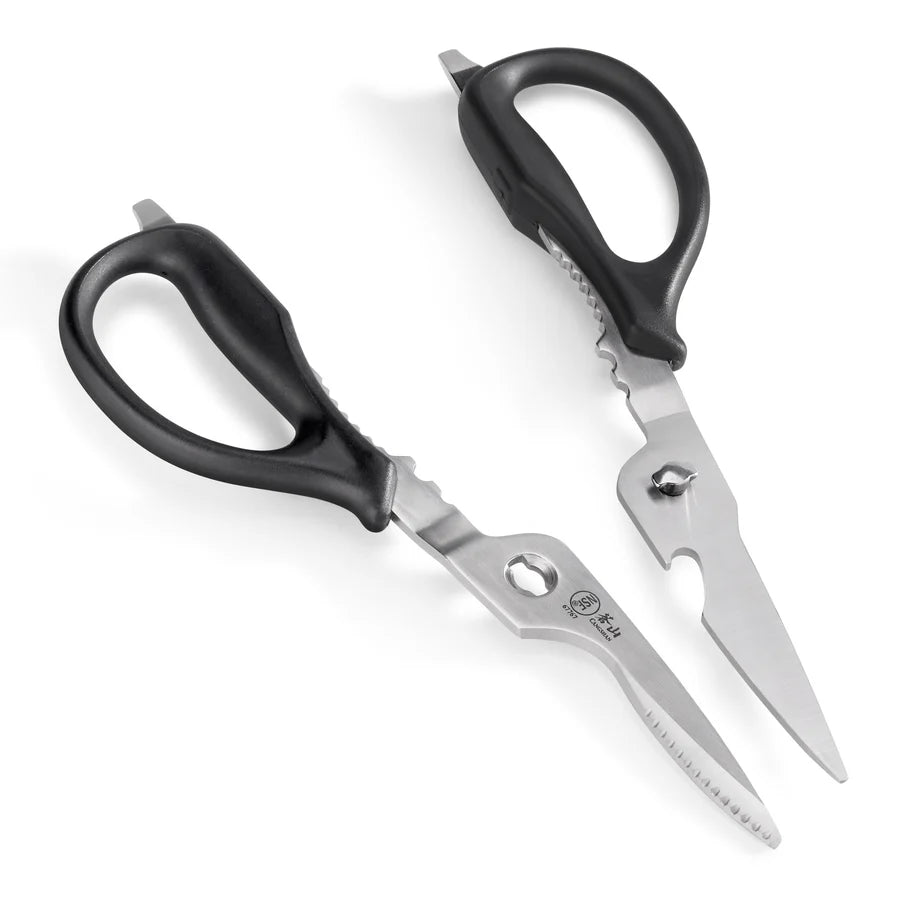 Cangshan Heavy Duty Utility Kitchen Shears with Blade Holder, 9''