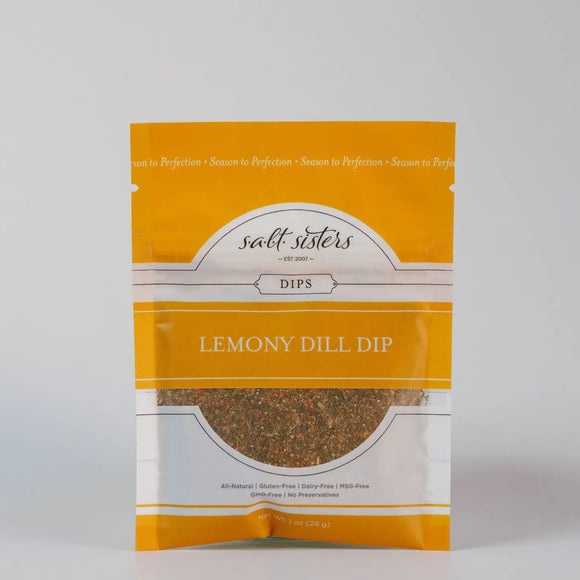 Salt Sisters Lemony Dill Dip Mix, 1 oz